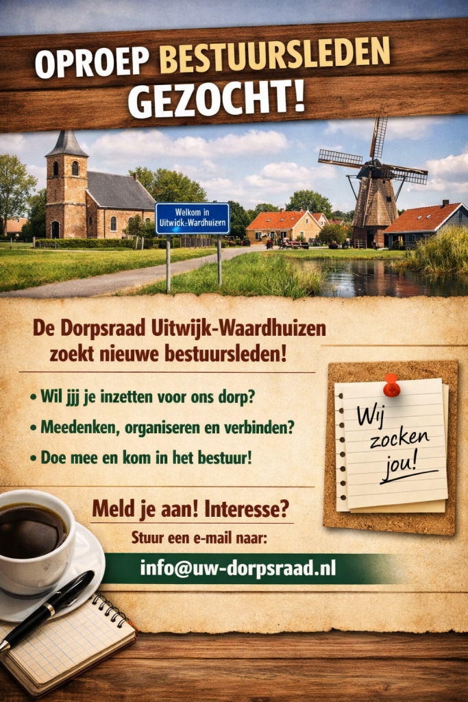 Bestuursleden gezocht